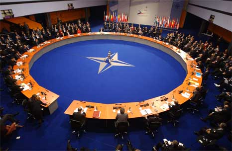 NATO meeting in Prague
