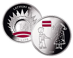 New Latvian coin