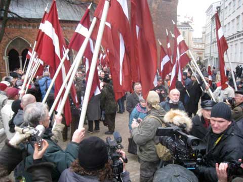 Latvian Legion commemoration