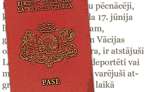 Latvijas pase un Pilsonības likums
