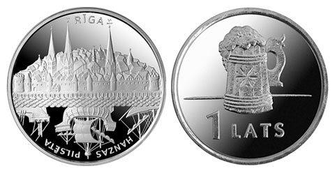 New Latvian coins